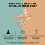 Copper Serpent Power Ring – Adjustable Open-End Design